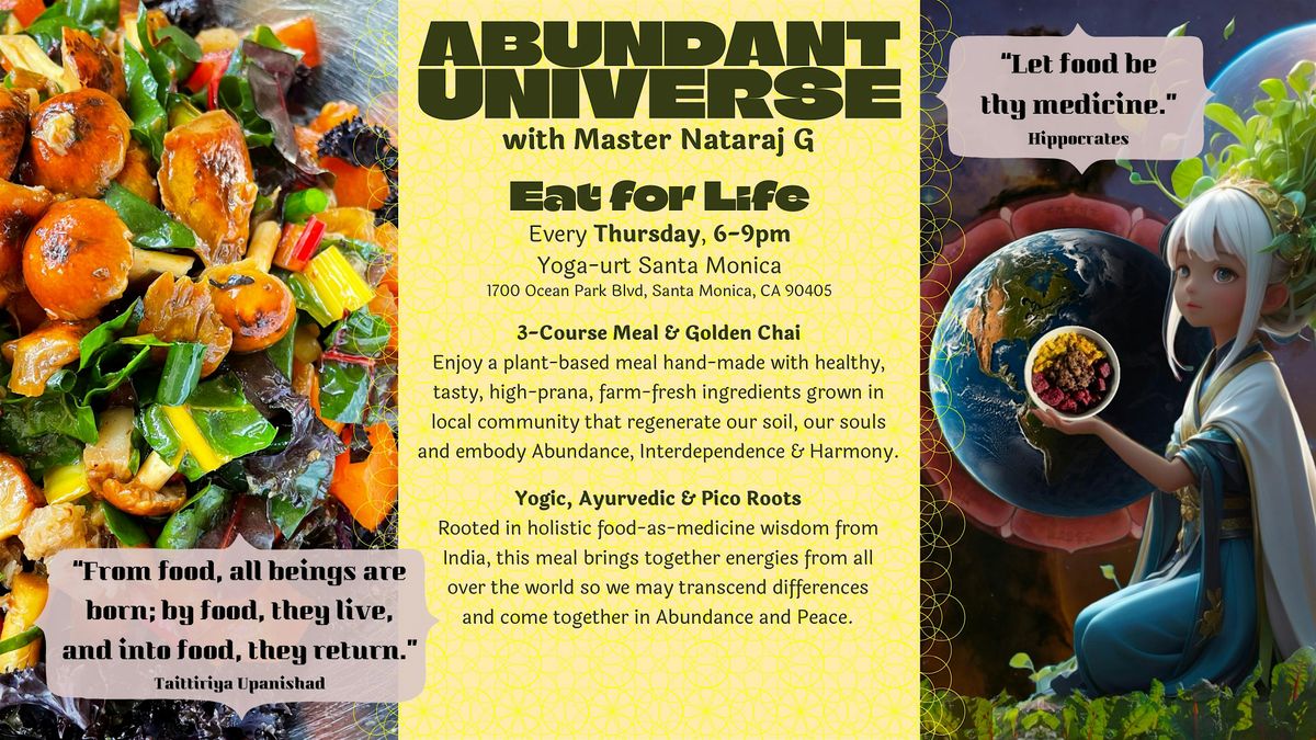 Abundant Universe 3-course Dinner & Movie as Gift (2\/6\/25)