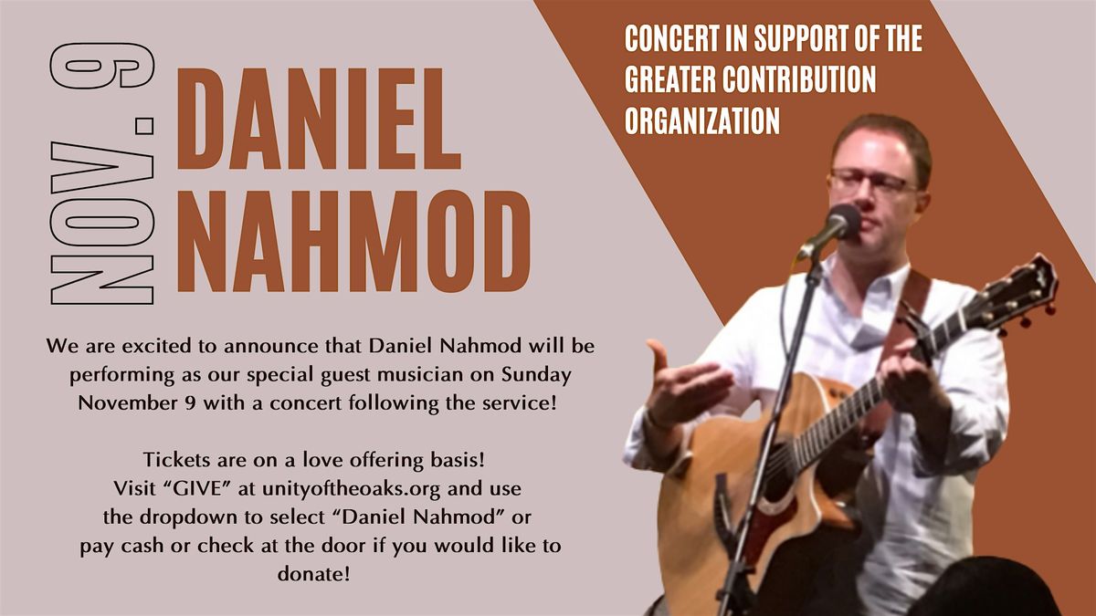 Concert with Daniel Nahmod