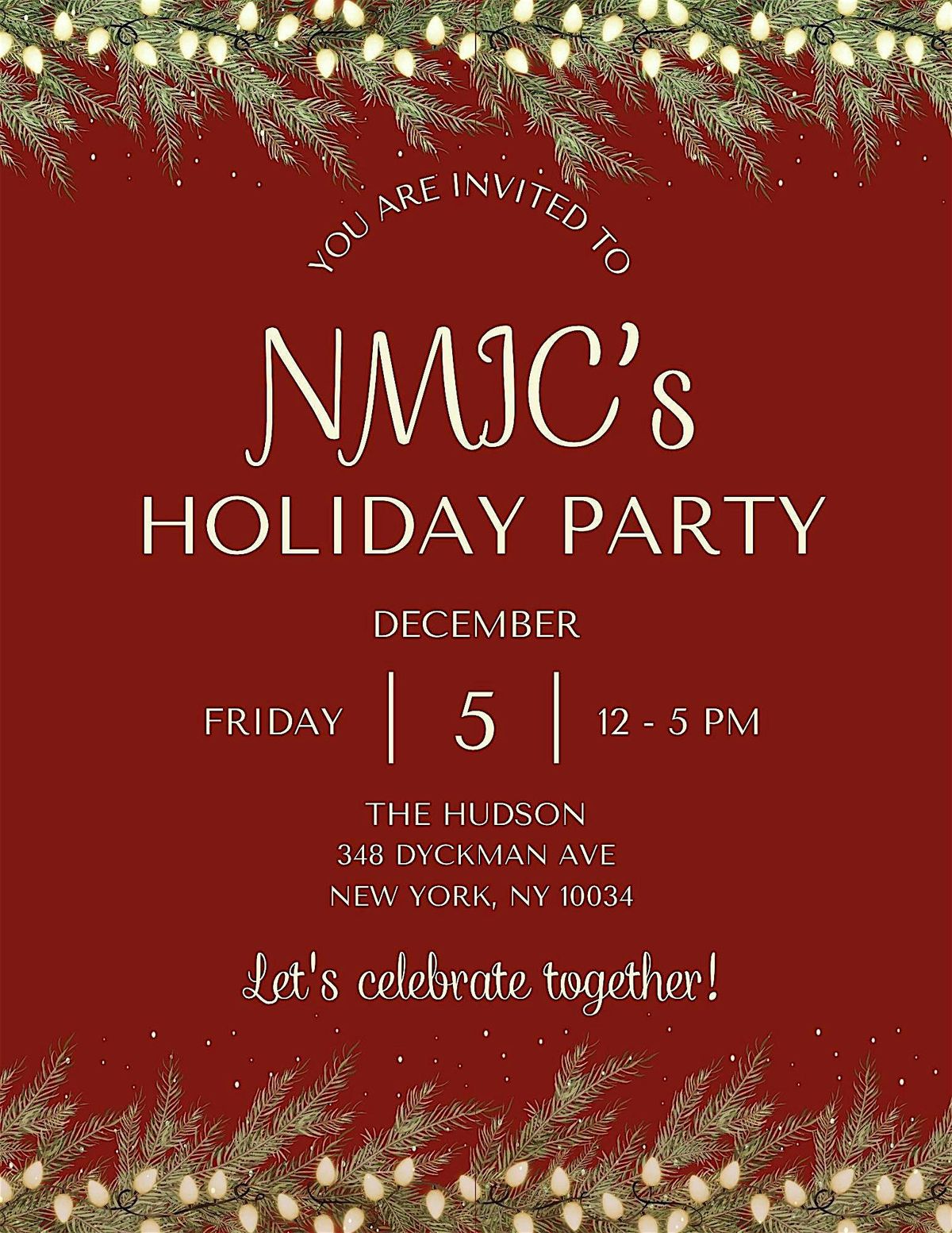 NMIC 2025 Holiday Party