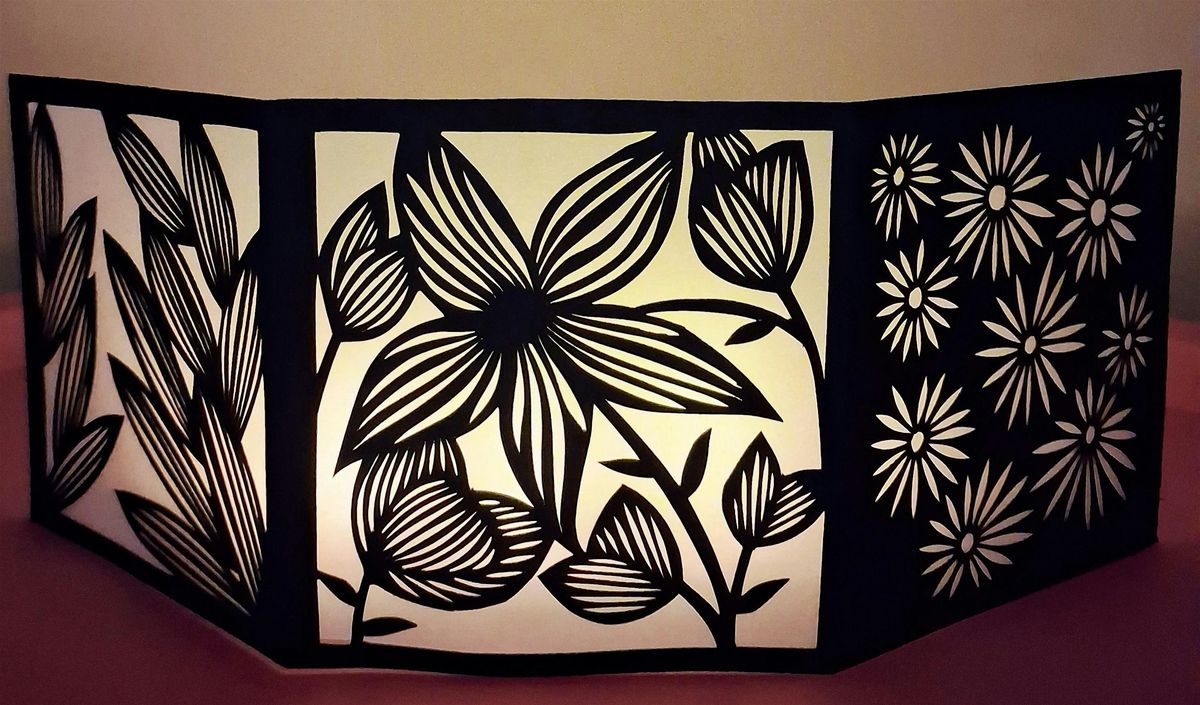 Papercut Tea Light Holders Workshop