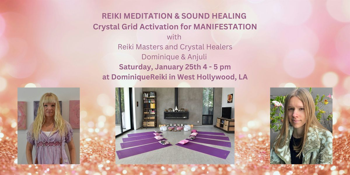 REIKI MEDITATION  and  SOUND HEALING