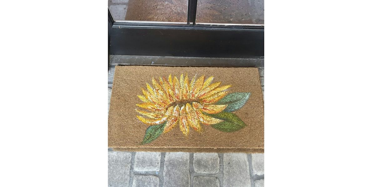 Wit Cellars, Woodinville - Painted Fall Door Mat