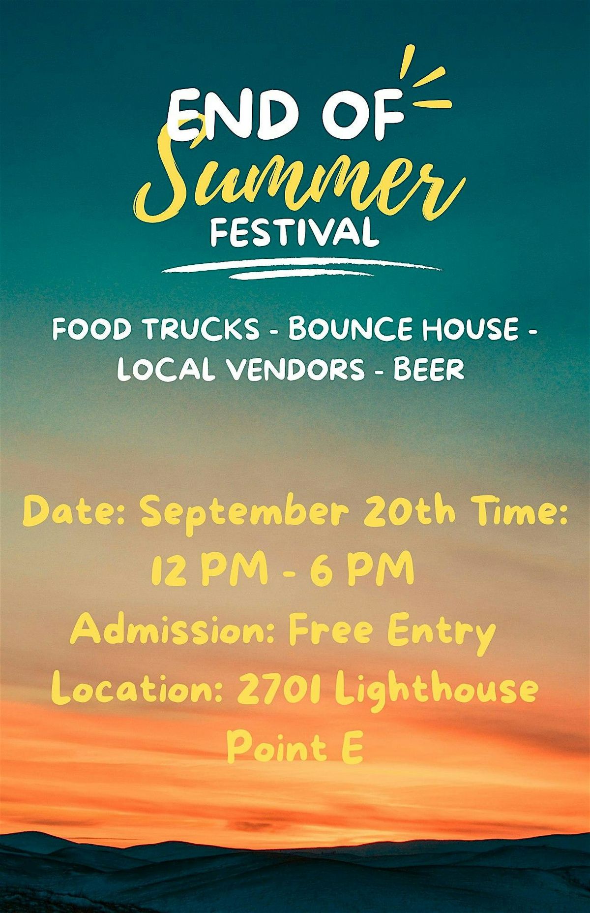 End of Summer Festival