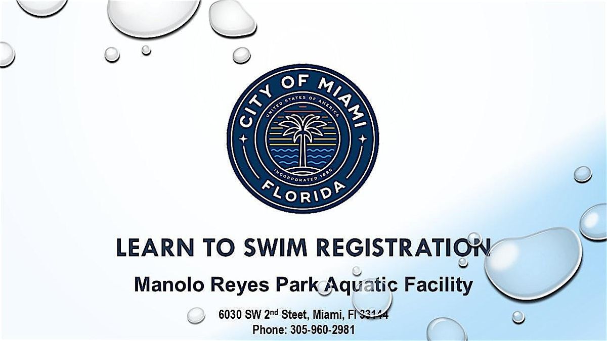 Manolo Reyes Park Pool Parent and Toddler Monday\/Wednesday (4:00-4:30PM)