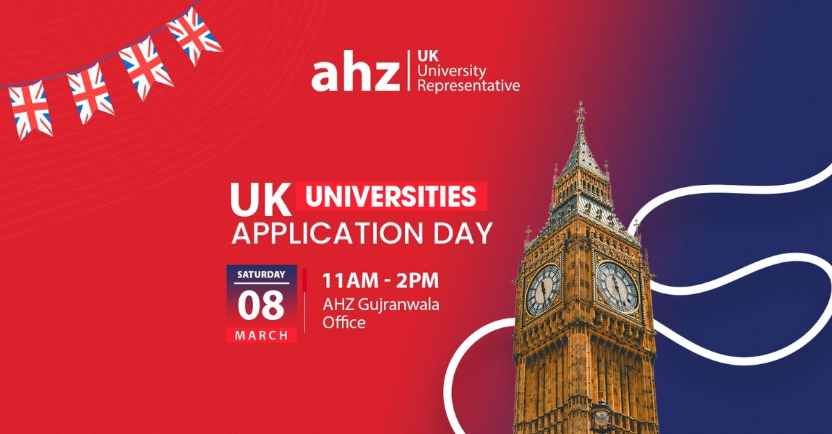 UK Universities Application Day @ AHZ Gujranwala Office