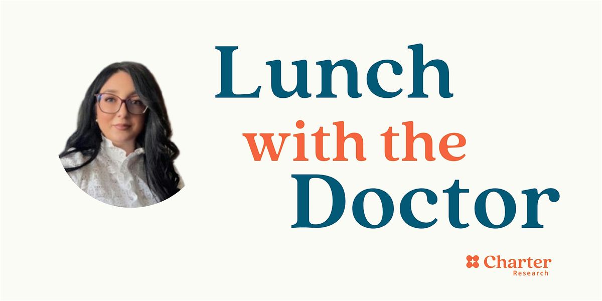 Free for Seniors: Lunch with the Doctor