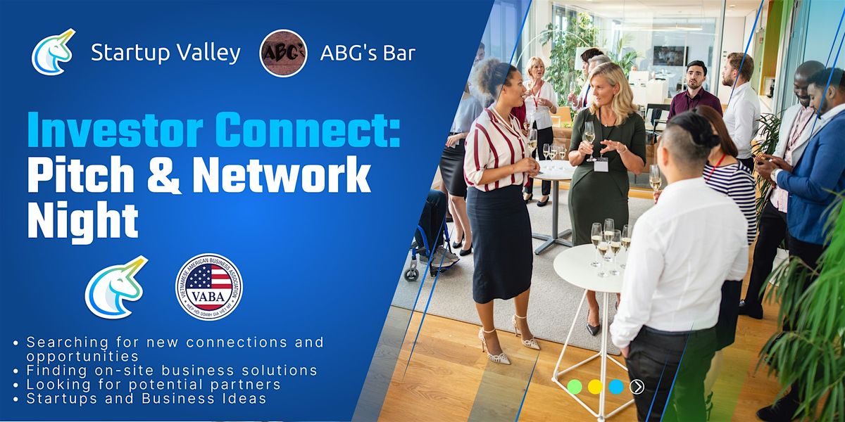 Investor Connect: Pitch & Network Night  Provo