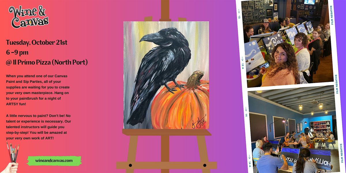 North Port Paint and Sip - Raven