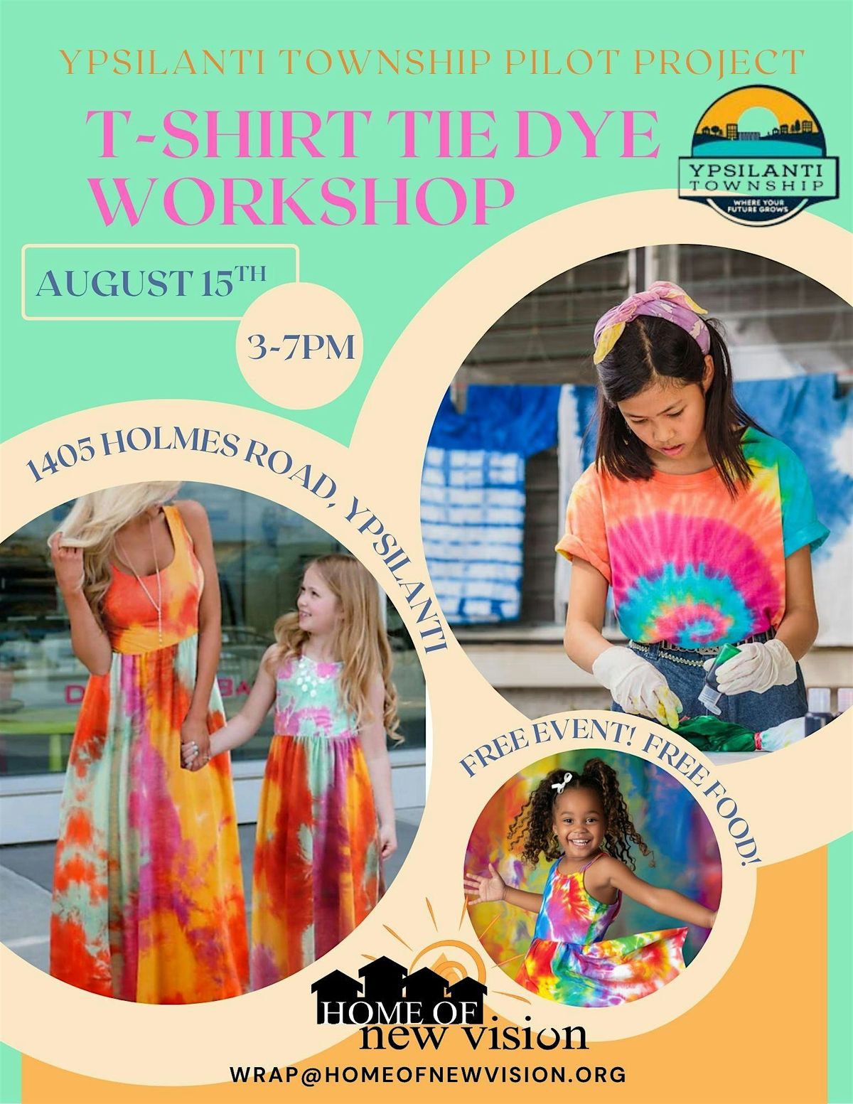 Ypsilanti Township Pilot Project - Tie Dye Event
