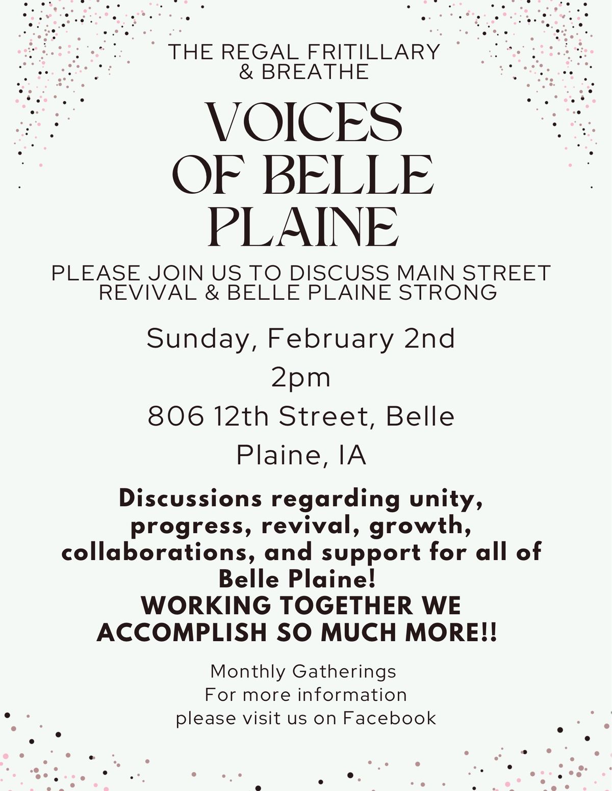 Voices Of Belle Plaine