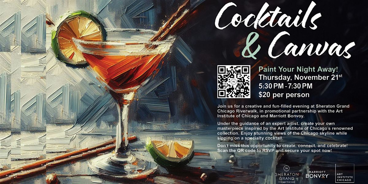 Paint the Night Away: Cocktails & Canvas at Sheraton Grand