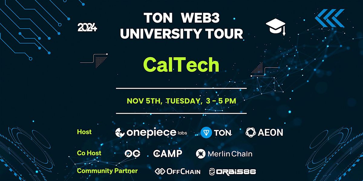 Web3 University Tour @ CalTech