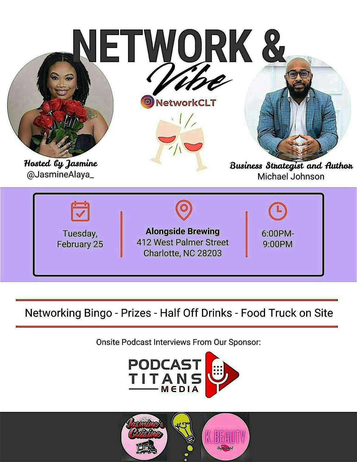 Network & Vibe with Entrepreneurs, Creatives, and Professionals