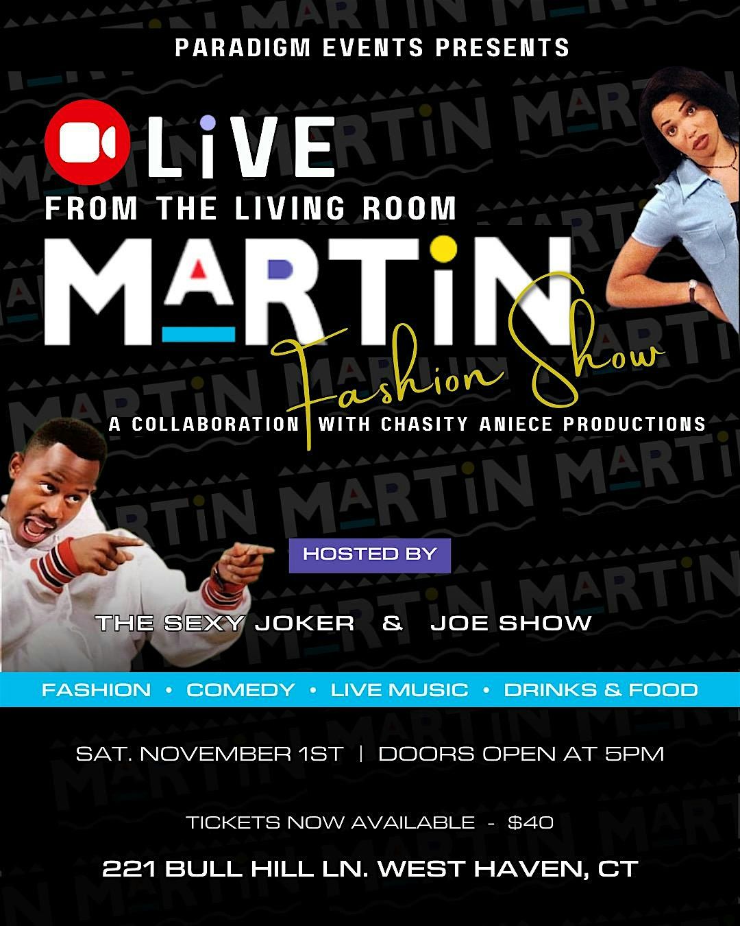 Live From The Living Room: Martin Themed Fashion Show