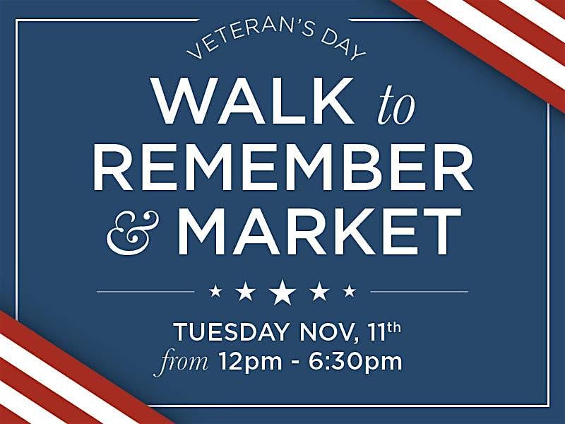 Veteran's Day Walk To Remember & Market in Midwest City