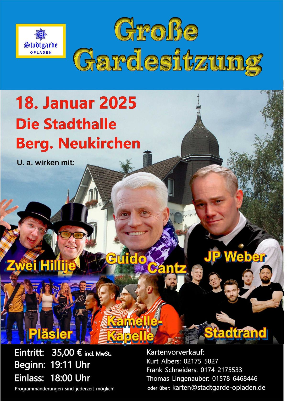 Gro\u00dfe Gardesitzung