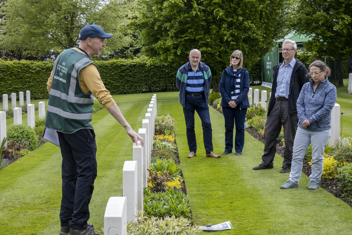 CWGC Tours 2025  - Harrogate (Stonefall) Cemetery