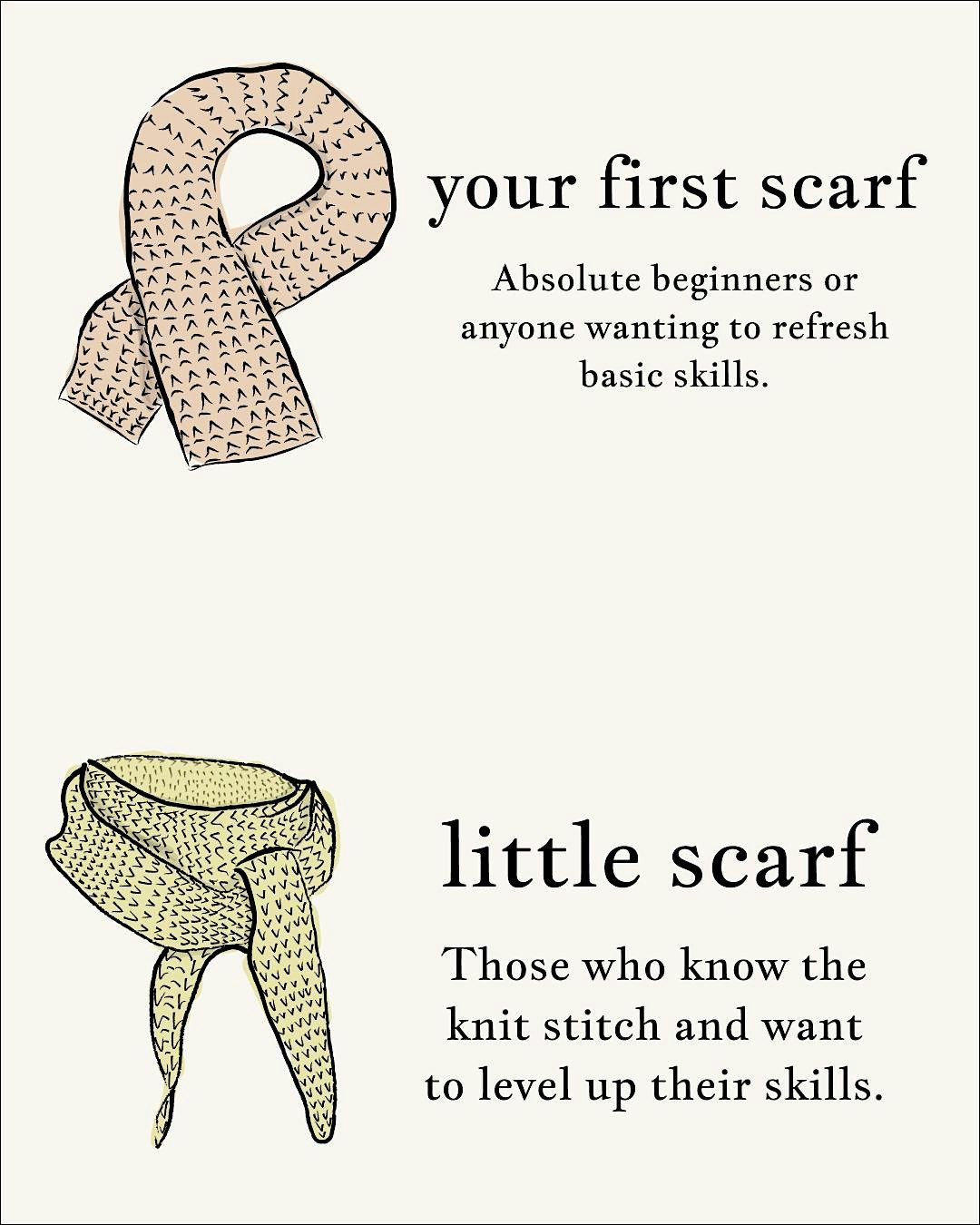 Knitting Workshop - Your first scarf
