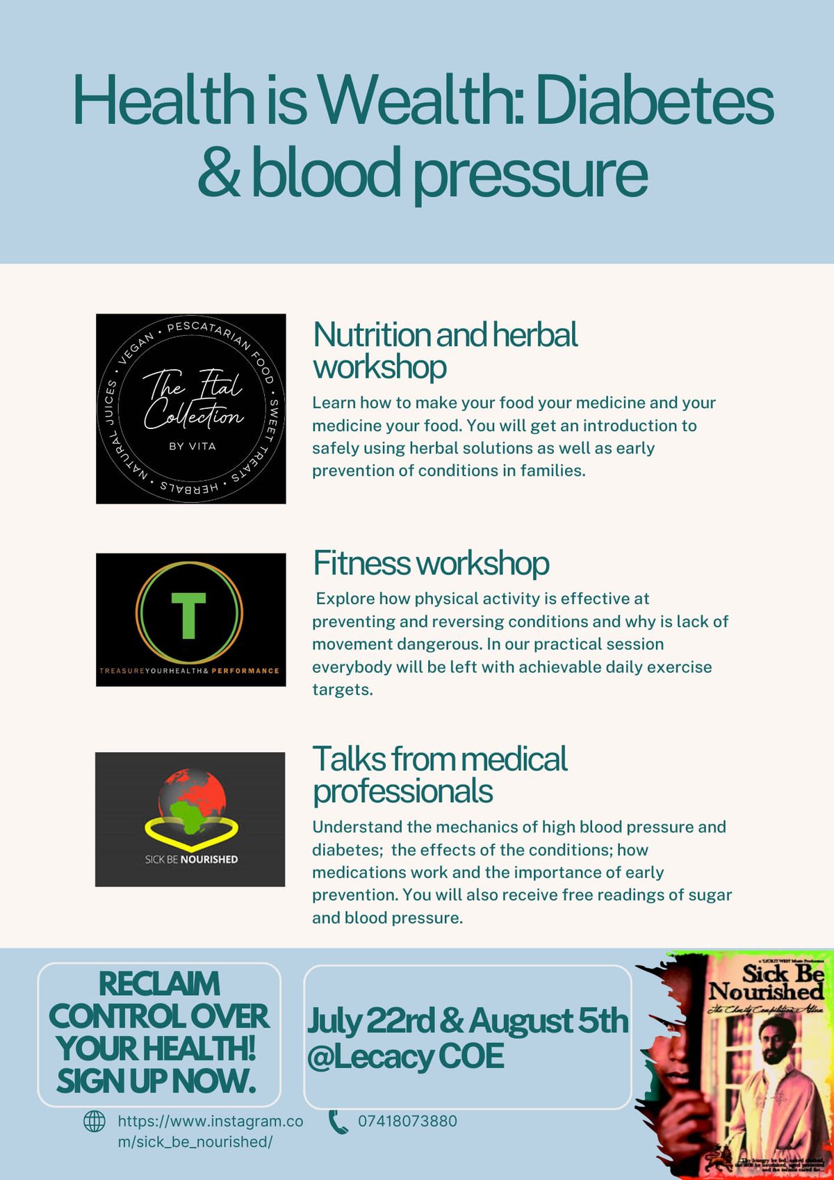 Health is Wealth: diabetes and blood pressure 