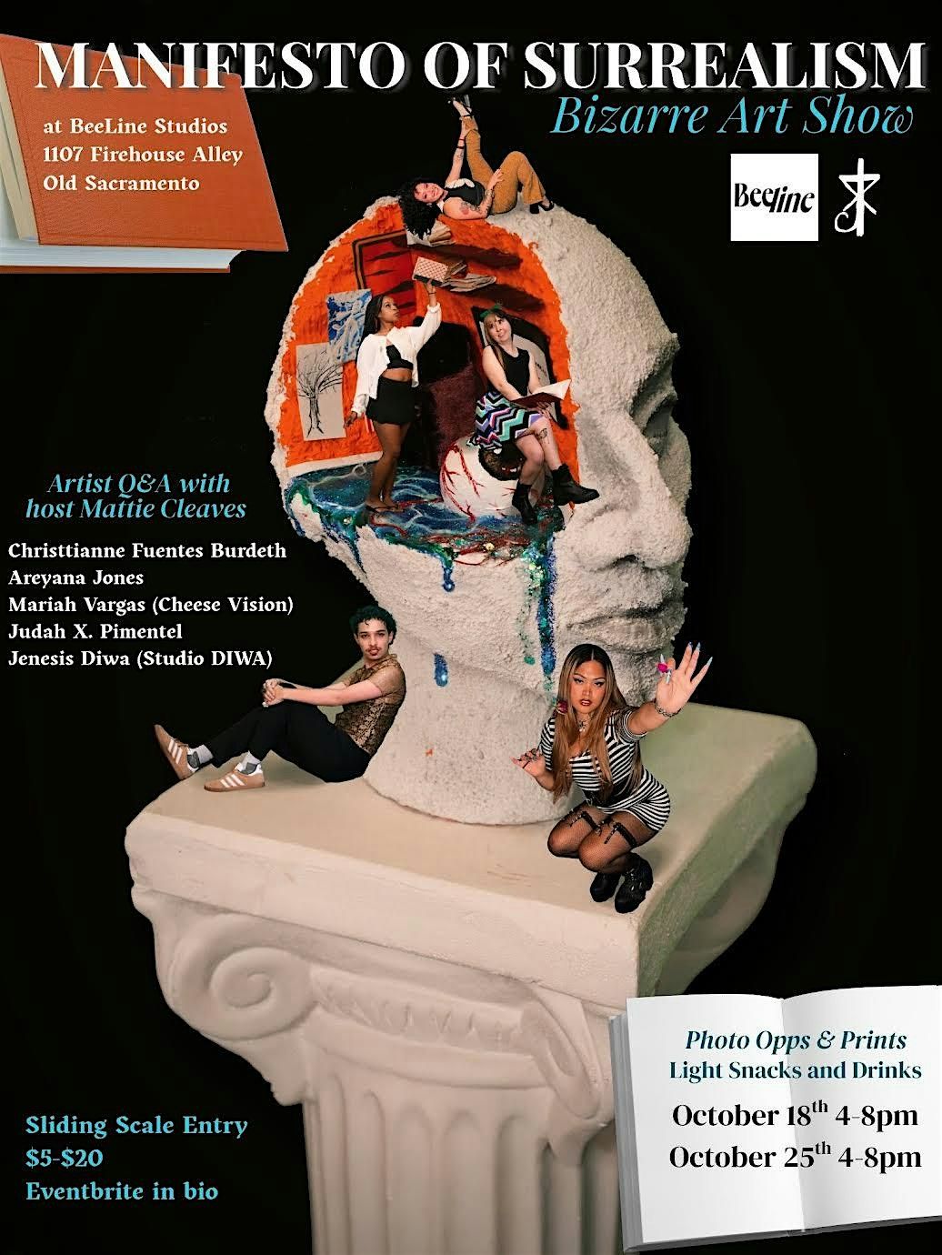 MANIFESTO OF SURREALISM - BIZARRE ART SHOW