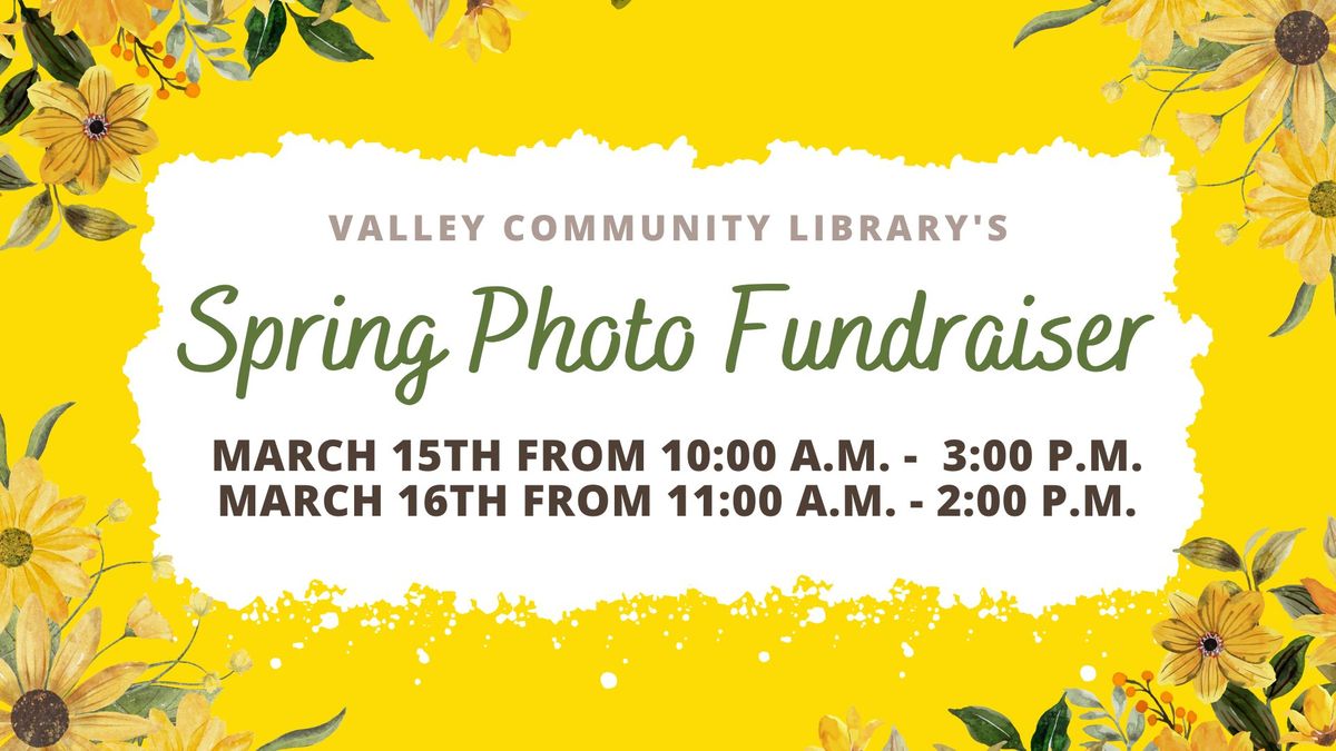 Spring Photo Fundraiser