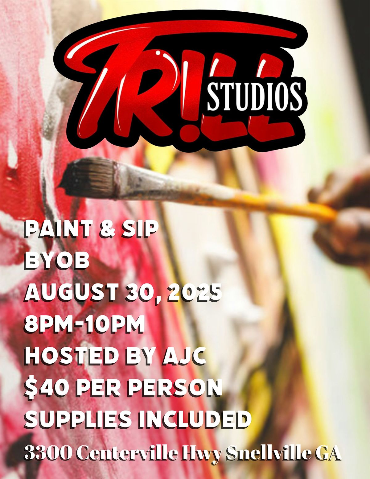 Trill Studios Paint and Sip