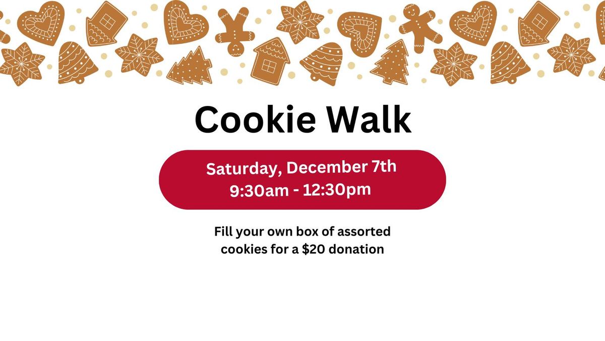 CHA Animal Shelter Annual Cookie Walk