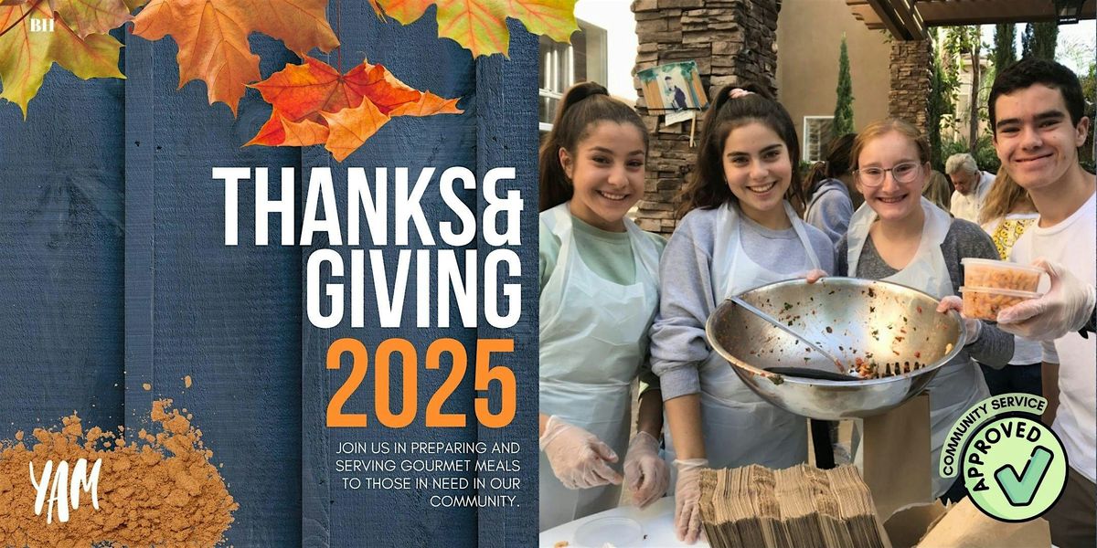 Thanks&Giving: Gourmet meals for San Diego's homeless