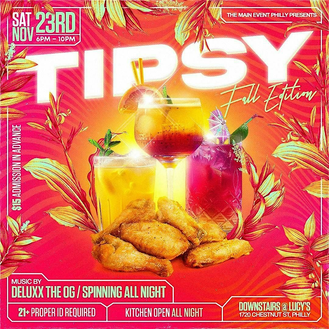 The Tipsy Party - Fall Edition (All Inclusive LGBTQIA+)