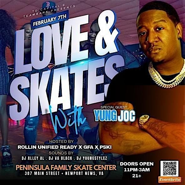 Yung JOC LIVE at Peninsula Family Skate Center