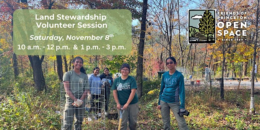 FOPOS Land Stewardship Volunteer Sessions \/\/ November 8th 2025