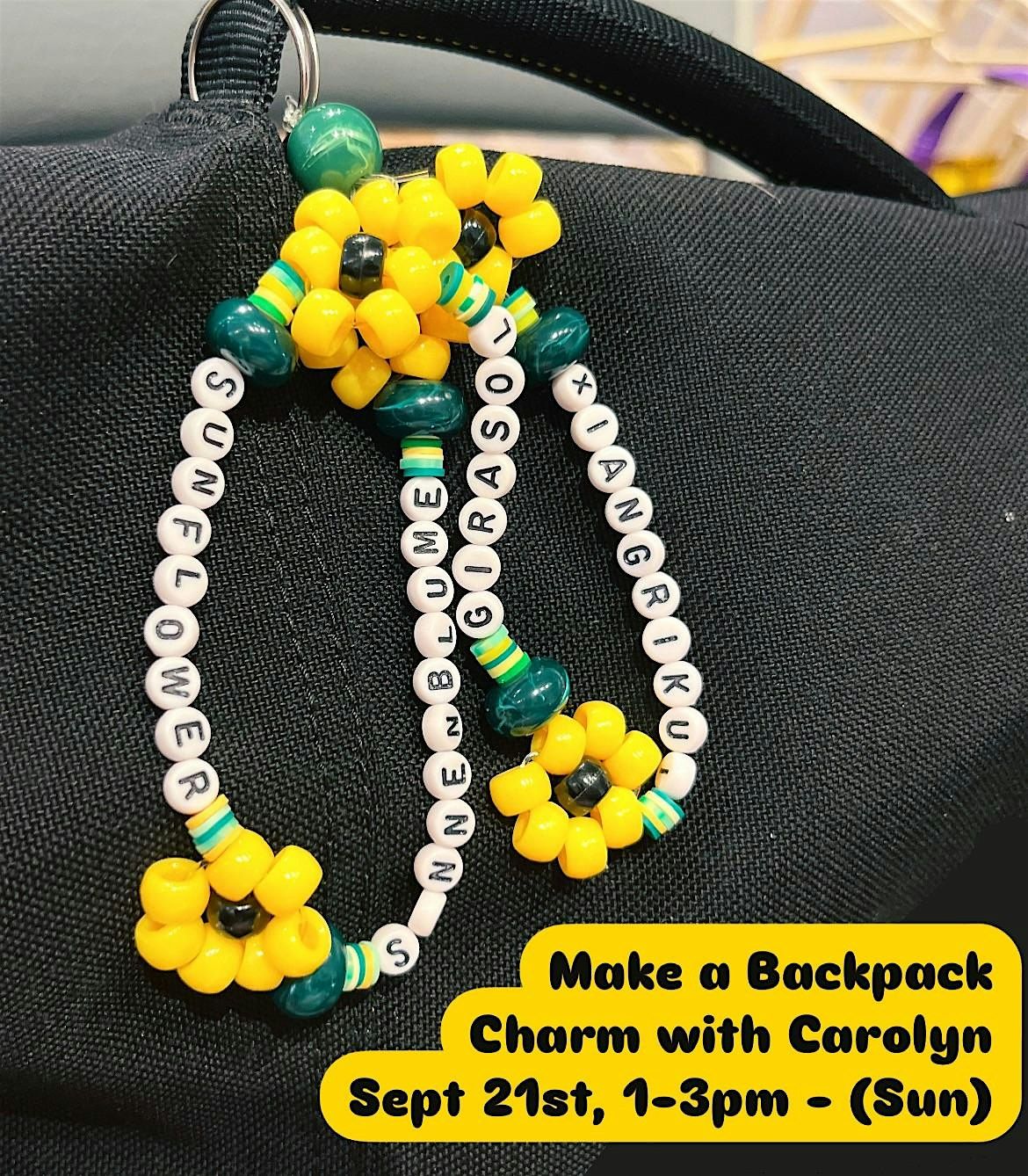 Make a Backpack Charm with Carolyn