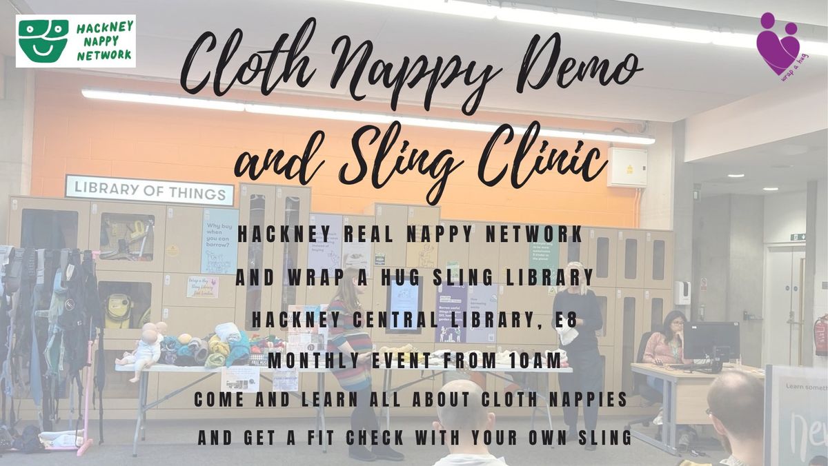 Cloth Nappy Demo & Sling Clinic