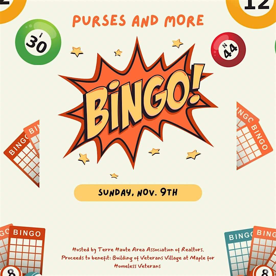 Purses & More Bingo