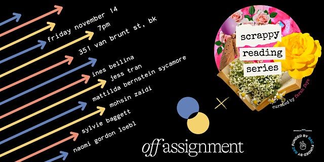 Scrappy Reading Series x Off Assignment