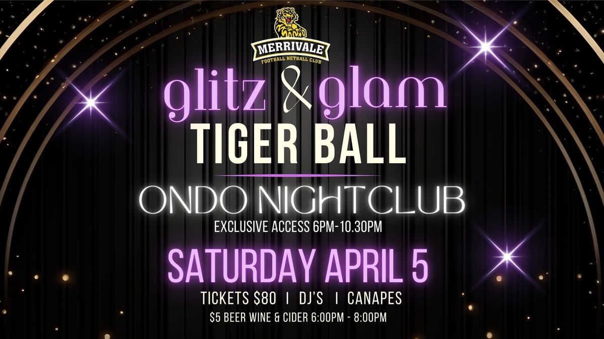 Glitz & Glam Tiger Ball