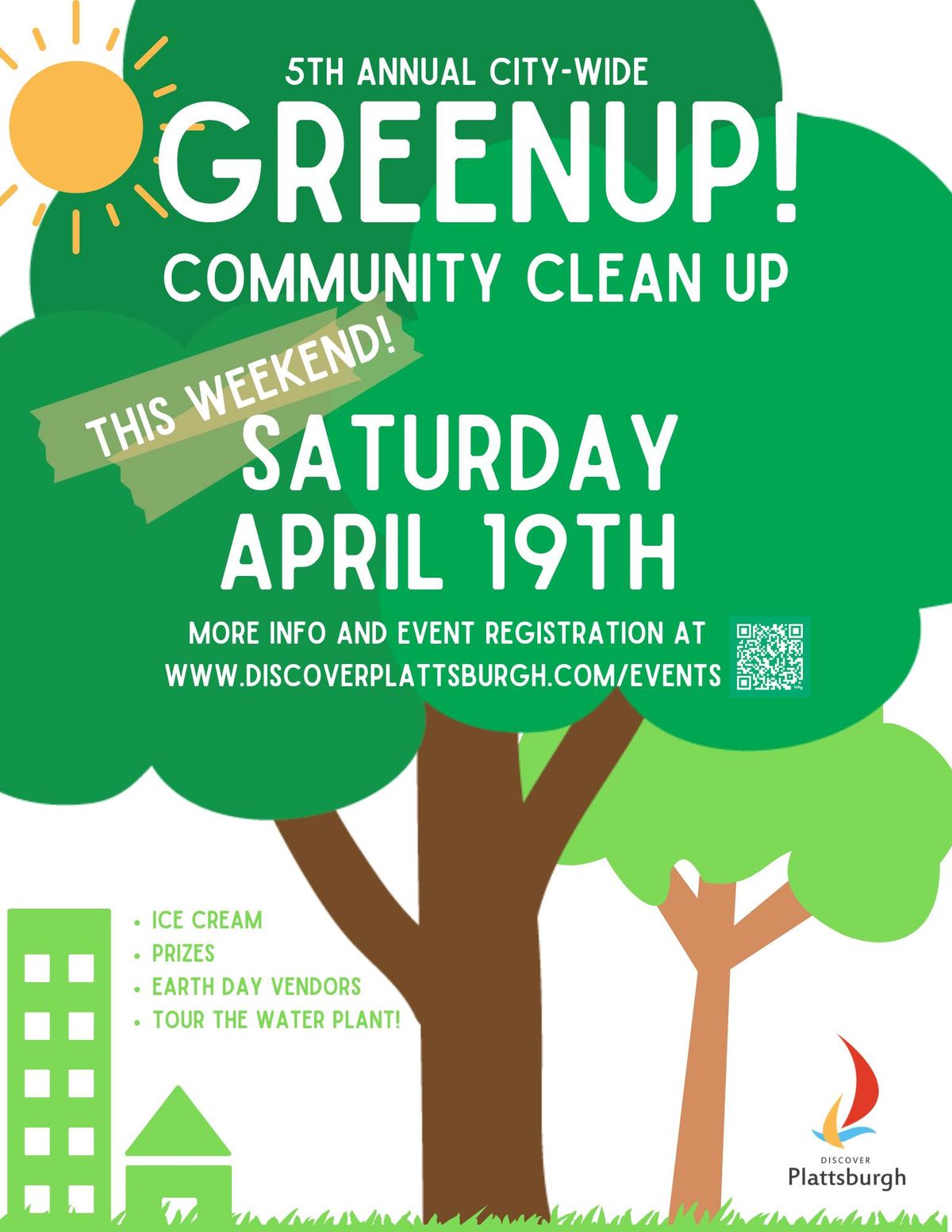 GreenUp! Community Clean Up! and Earth Day Celebration