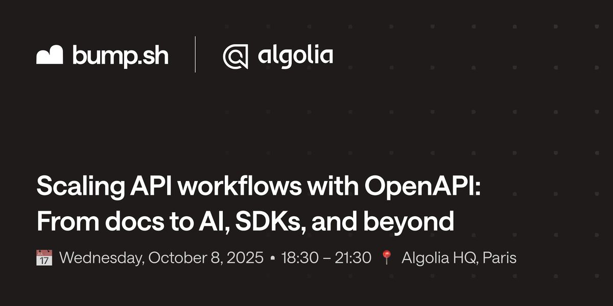 Scaling API workflows with OpenAPI: from docs to AI, SDKs, and beyond