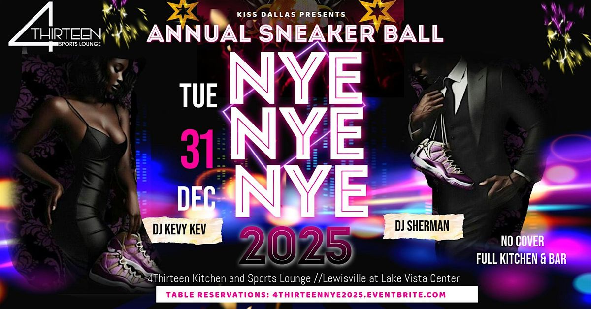 4Thirteen Sports Lounge New Year's Eve Party 2025