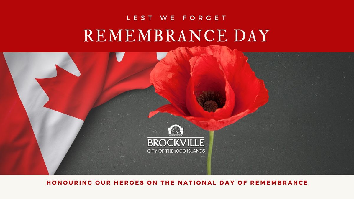 Brockville Remembrance Day Ceremony