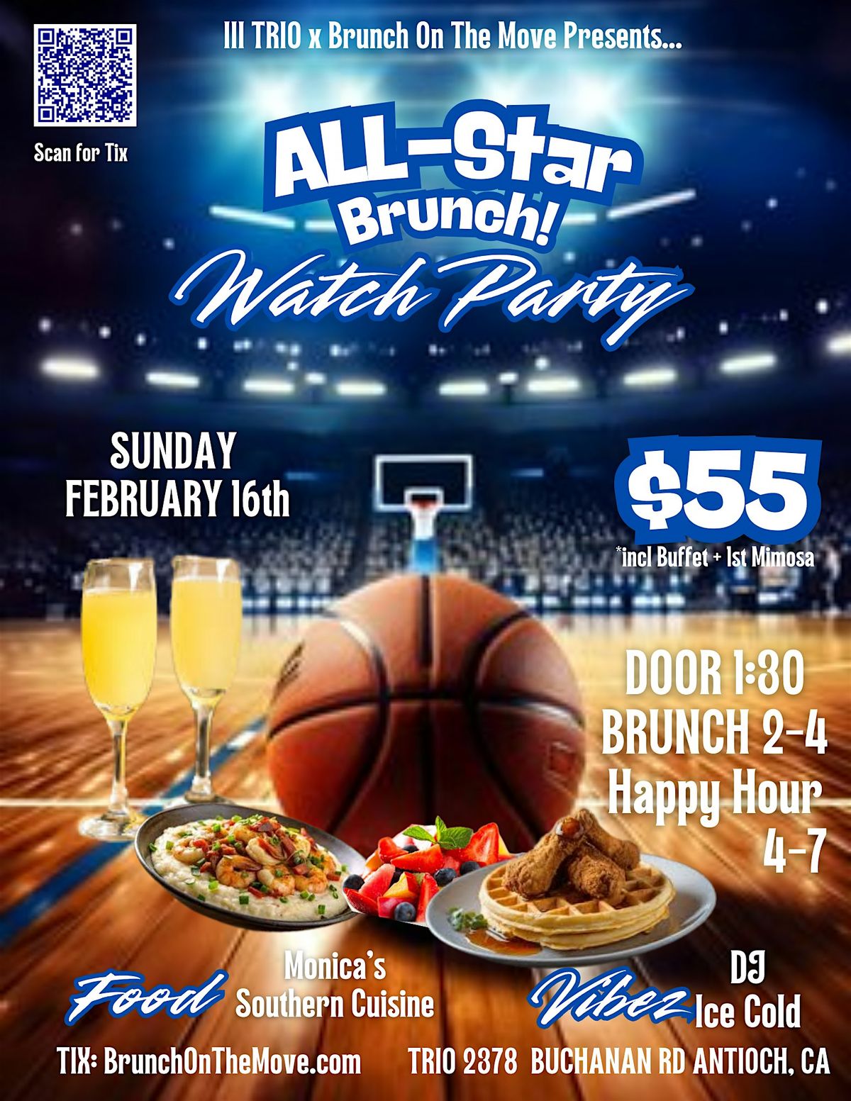 All-Star Weekend Brunch + Watch Party