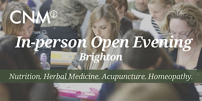 CNM Brighton- Free Open Evening - Thursday 6 November 2025
