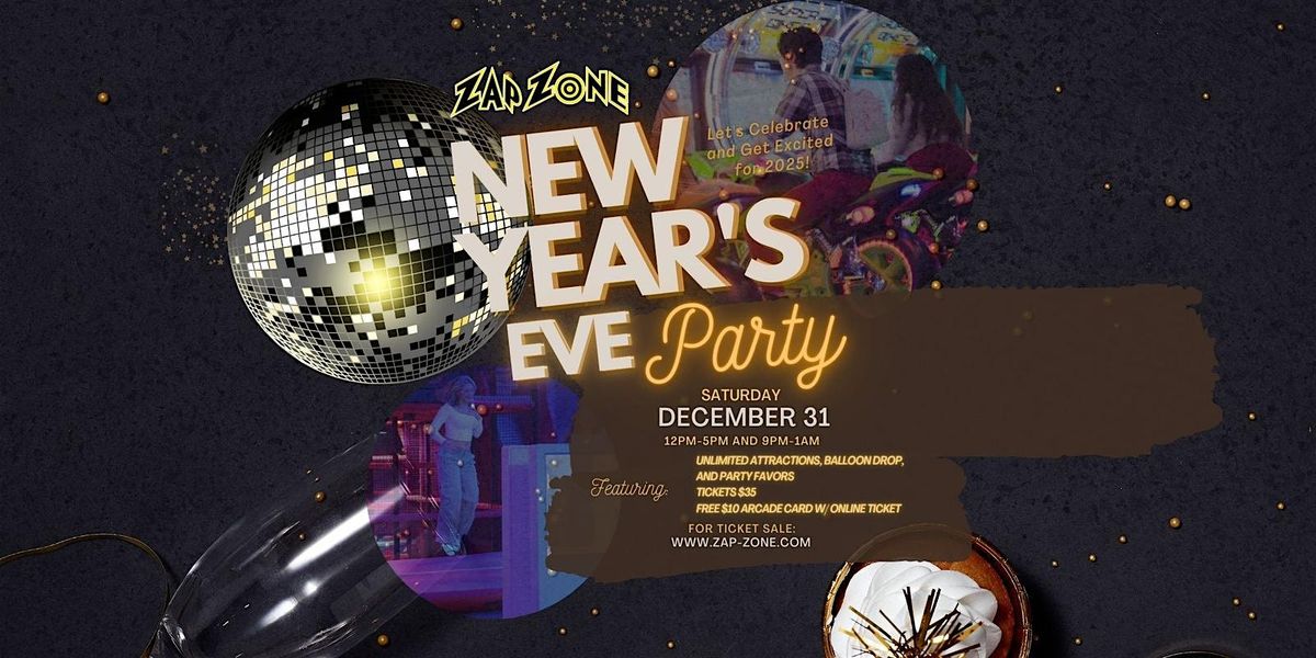 New Year's Eve Party | Zap Zone Brighton