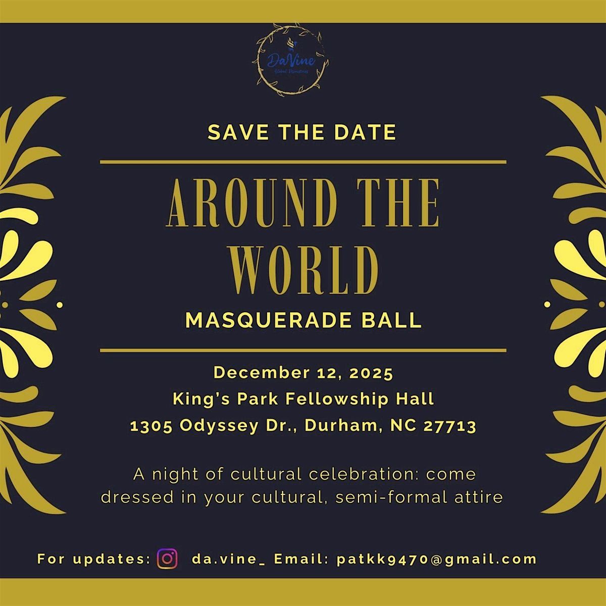 Around The World: A Christian Masquerade Ball