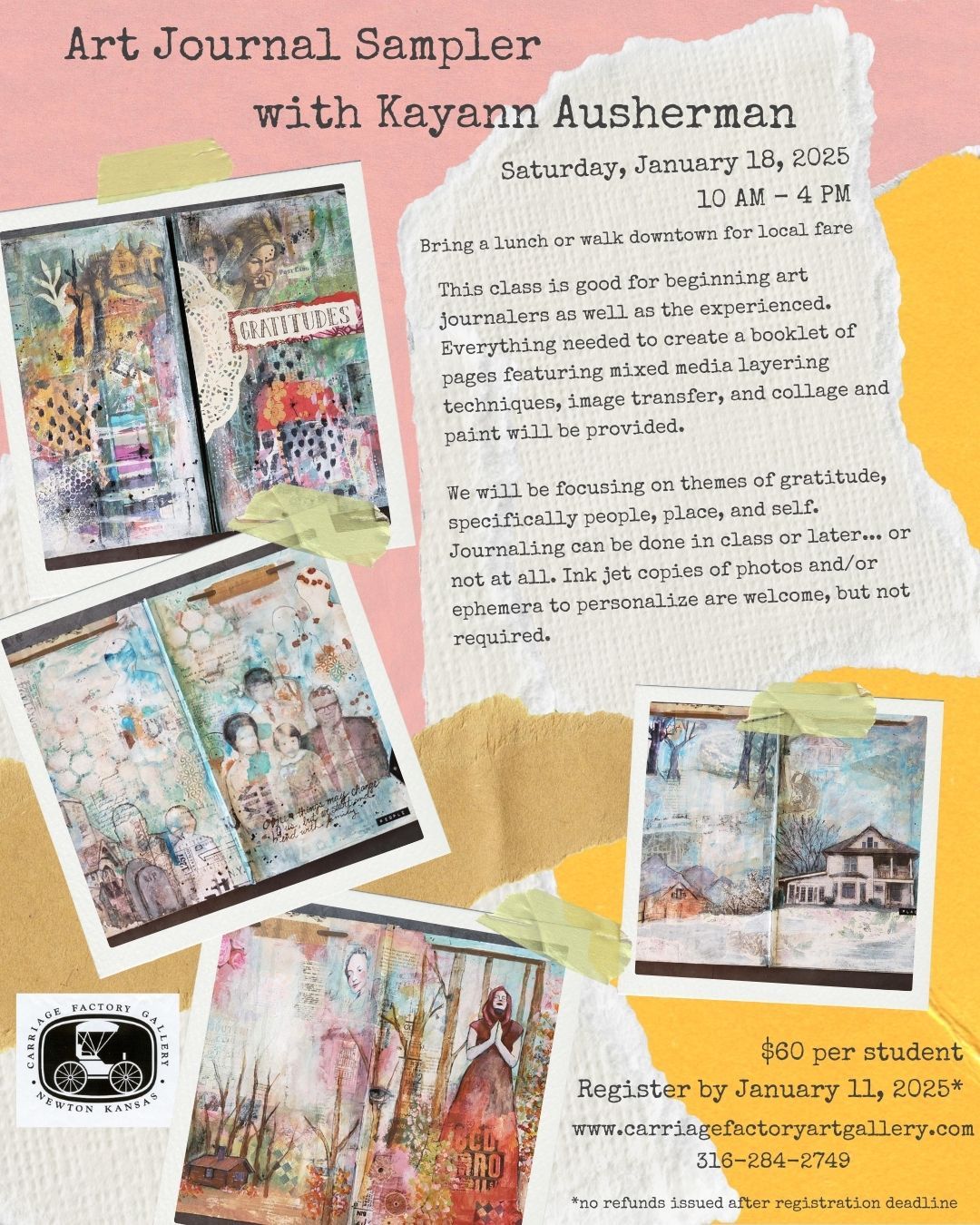 Art Journal Sampler with Kayann Ausherman