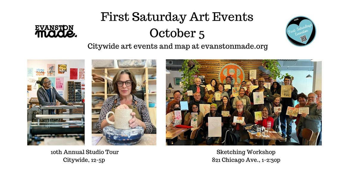 First Saturday Evanston Art Events