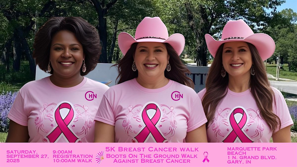 CHN's Boots On The Ground 5K Walk For Breast Cancer