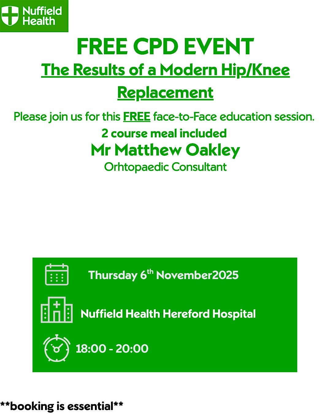 The Results of a Modern Hip\/Knee Replacement