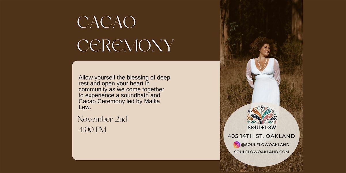 Solstice Cacao Ceremony & Sound bath