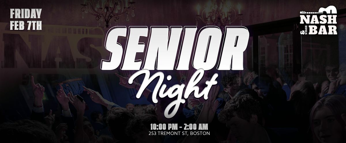 100 DAYS TILL GRADUATION SENIOR NIGHT @ NASH BAR